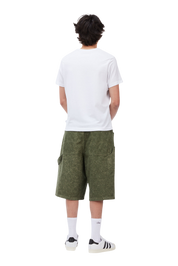 Classic Denim Shorts - Electric Green