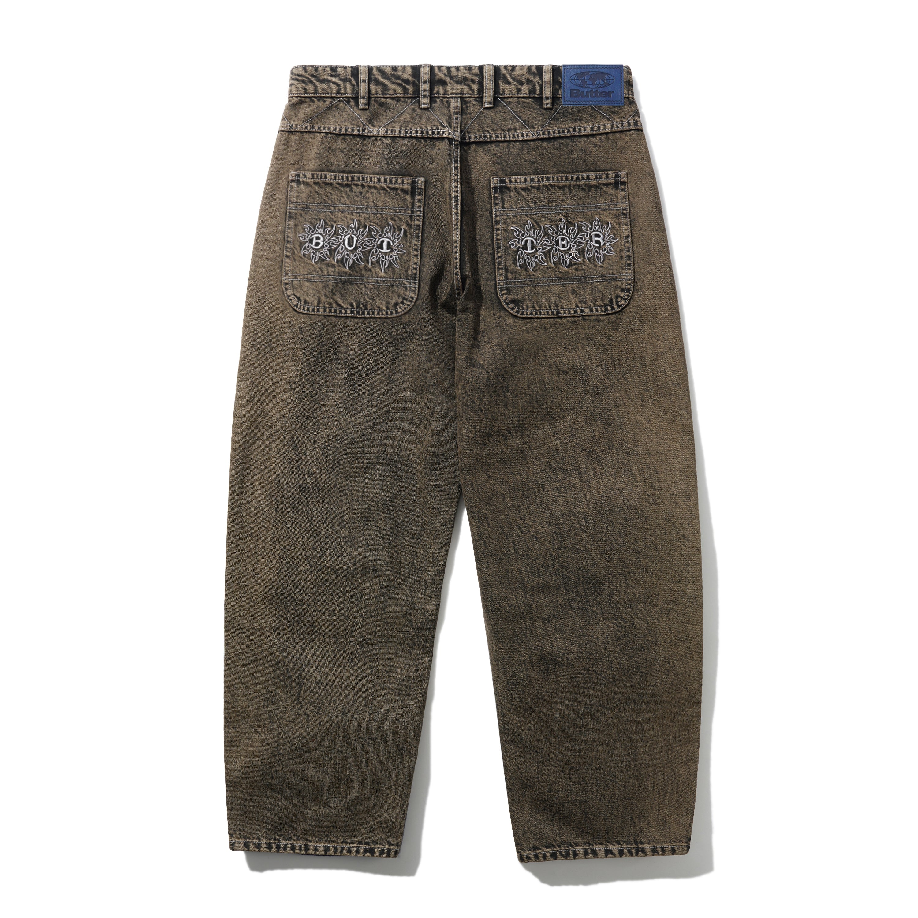 Bronco Denim Jeans - Brown Tint