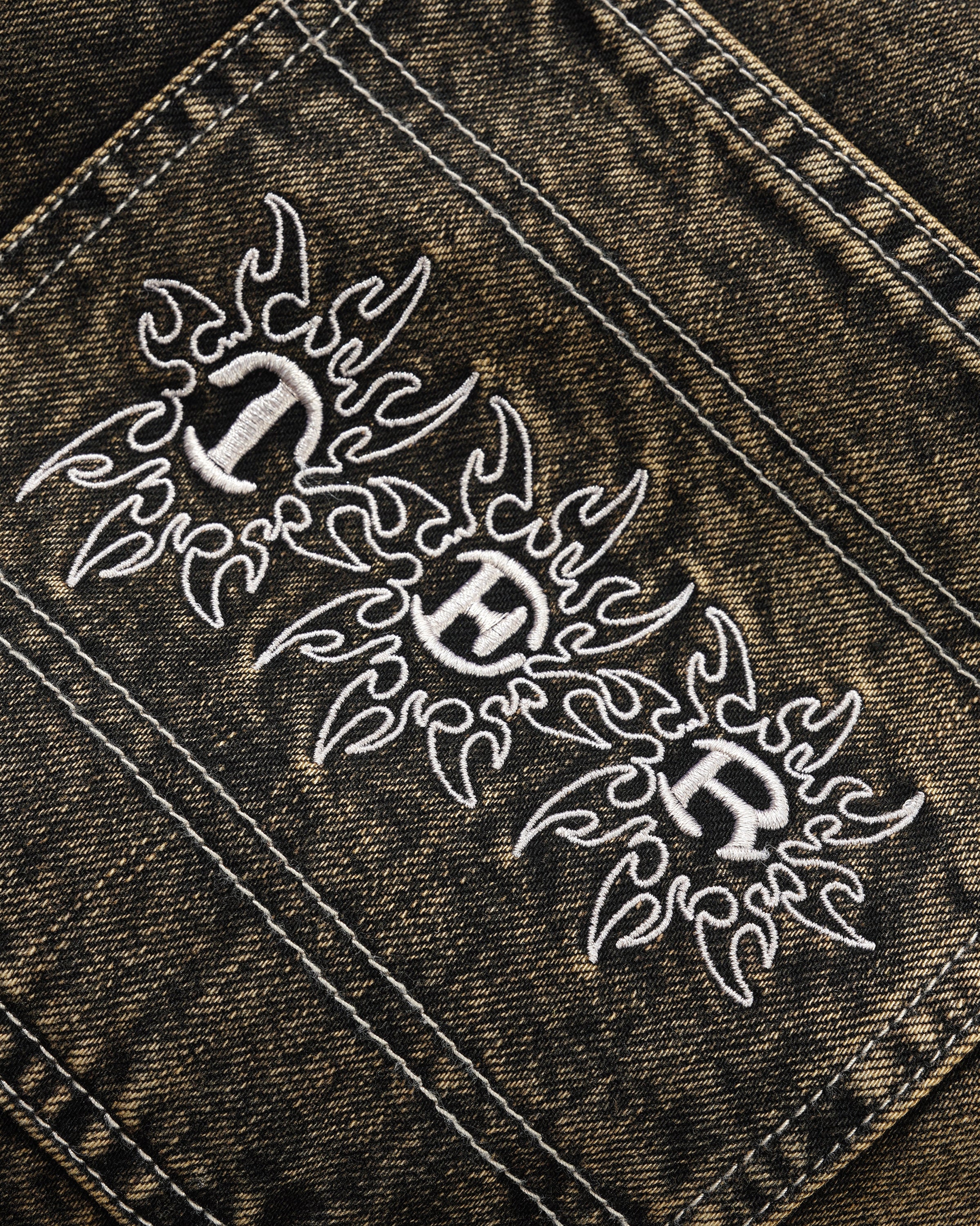 Bronco Denim Jeans - Brown Tint