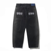 Bronco Jeans en Denim - Noir Délavé