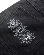 Bronco Jeans en Denim - Noir Délavé