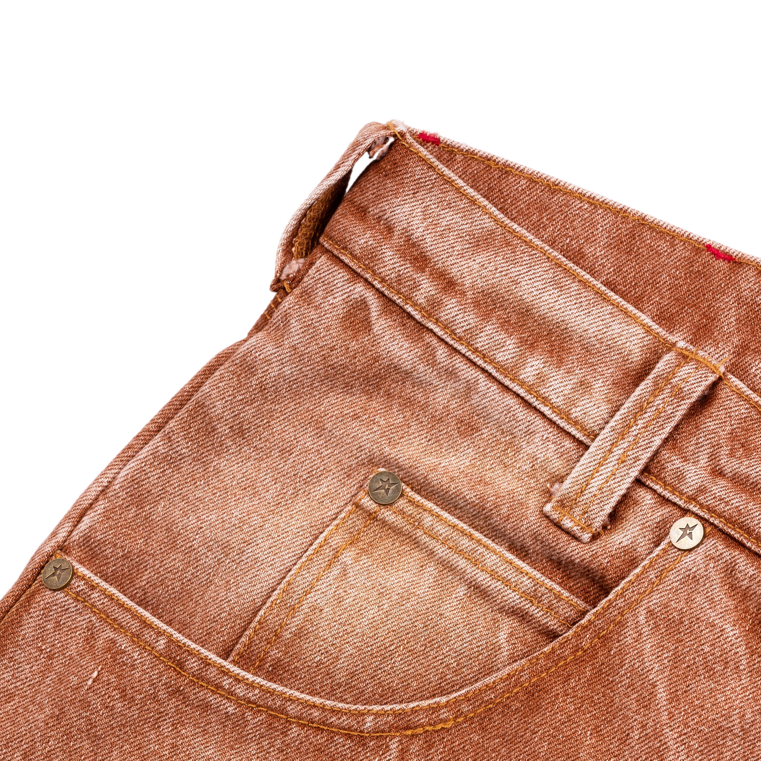 Aged C-Star Jeans - Rust