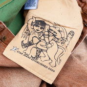 Aged C-Star Jeans - Rust