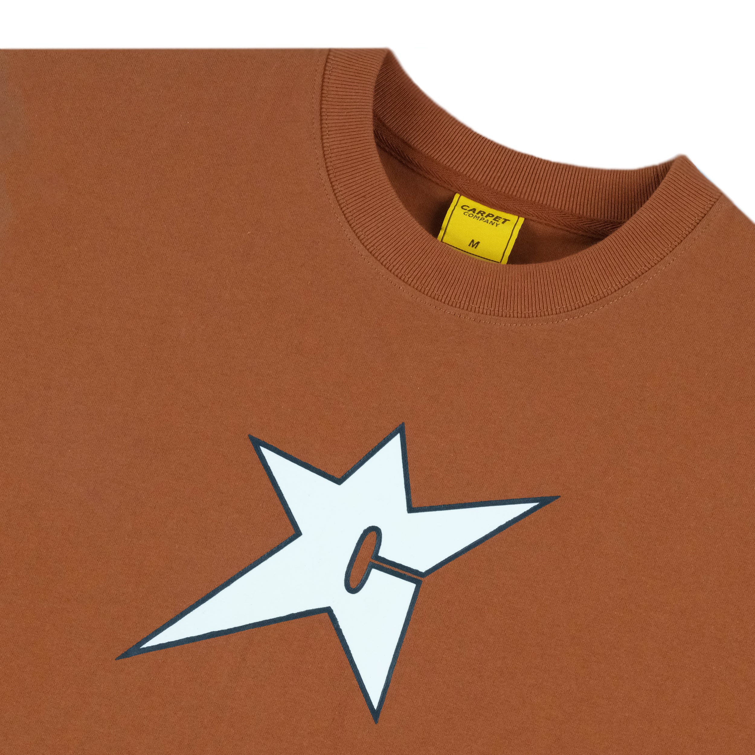 Glow In The Dark C-Star Tee - Brown