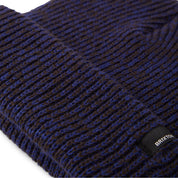Chunky Heist Beanie - Marled Navy/Caramel