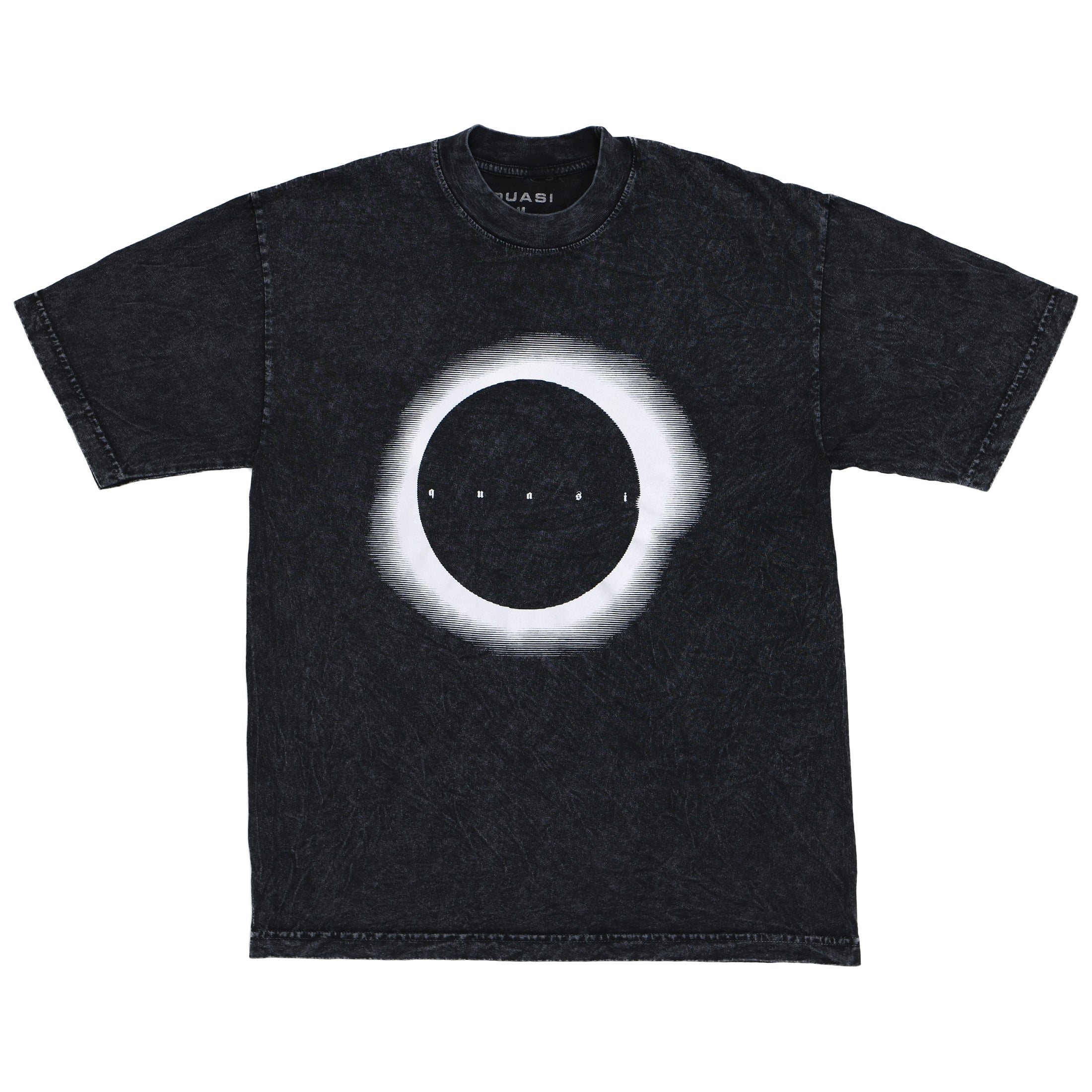 Clipsed Tee - Carbon Black