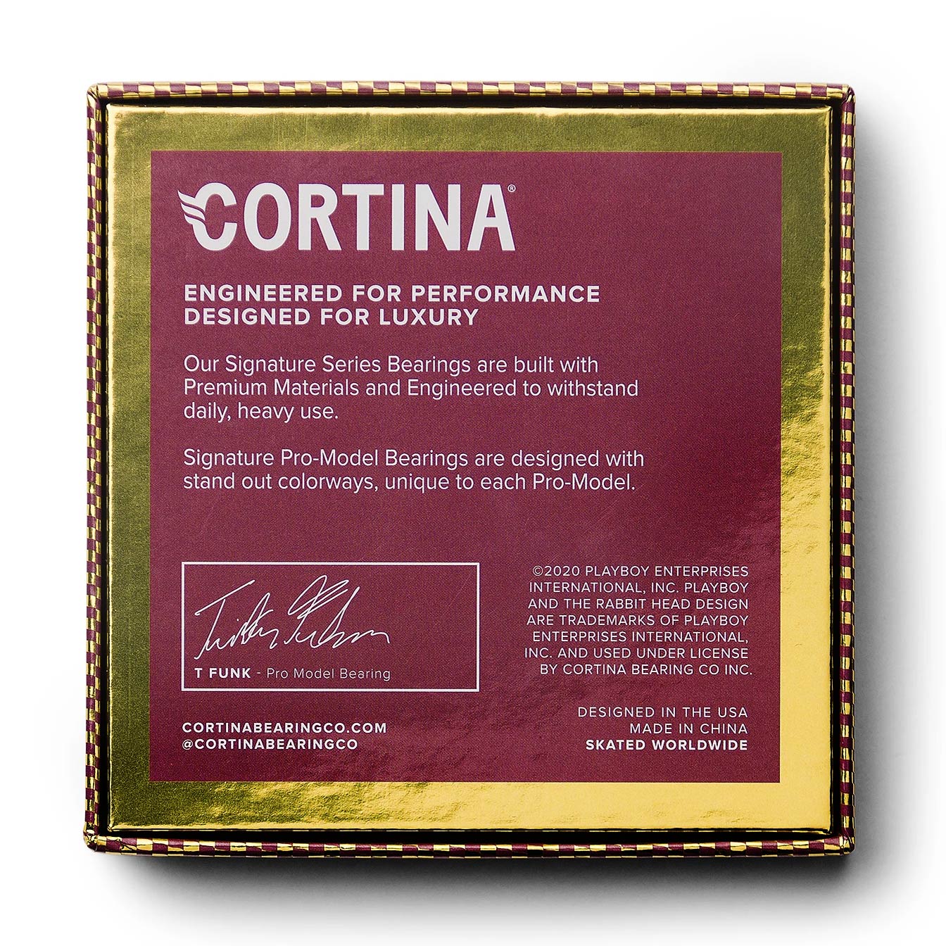 Cortina x Playboy T-Funk Bearings