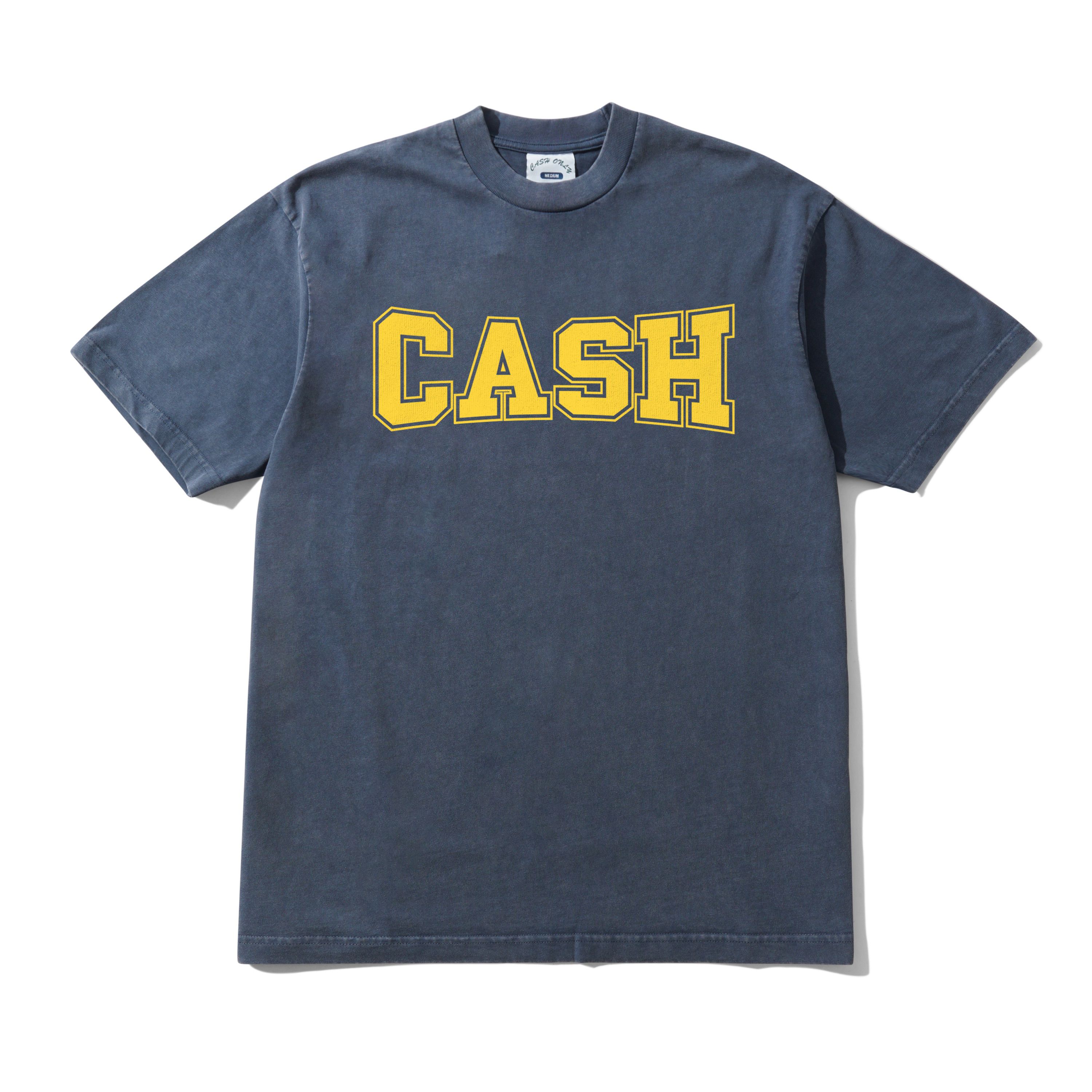 Campus T-Shirt - Bleu Marine Délavé