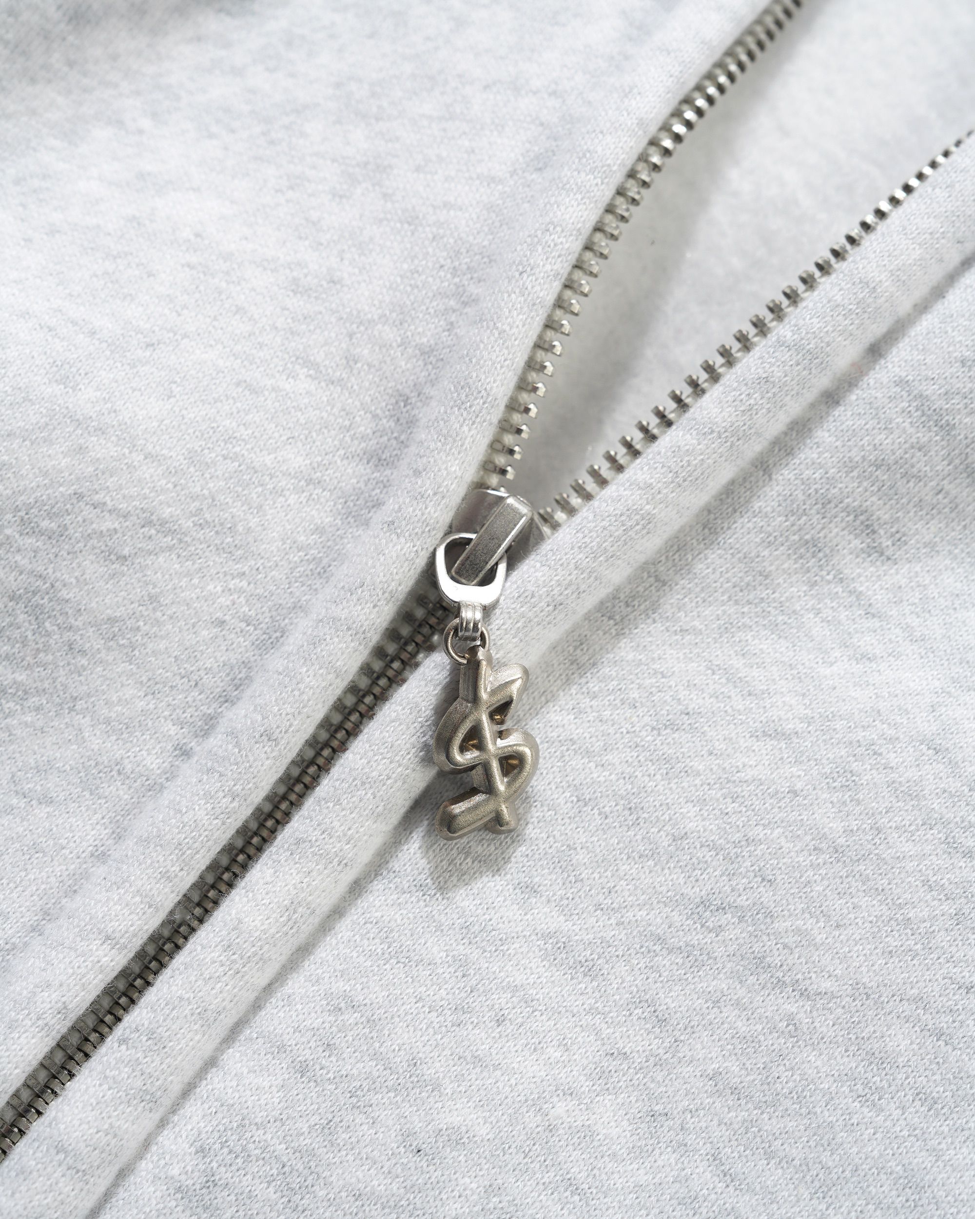 Campus Zip-Thru Hood - Ash