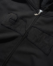 Campus Zip-Thru Hood - Washed Black