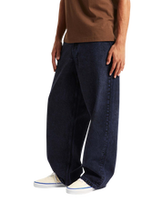 Check-5 Pantalon en Denim Ample Acid Overdyed Deep Indigo - Bleu