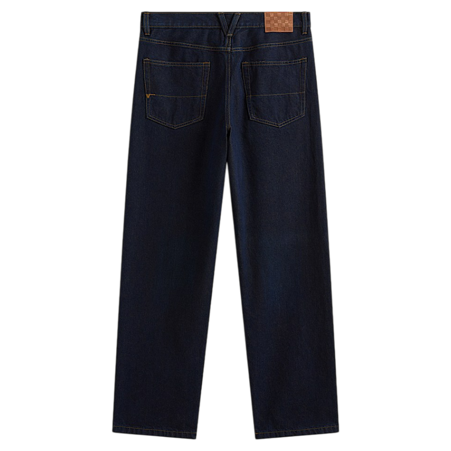 Check-5 Loose Denim Pant - Dark Rinse Blue