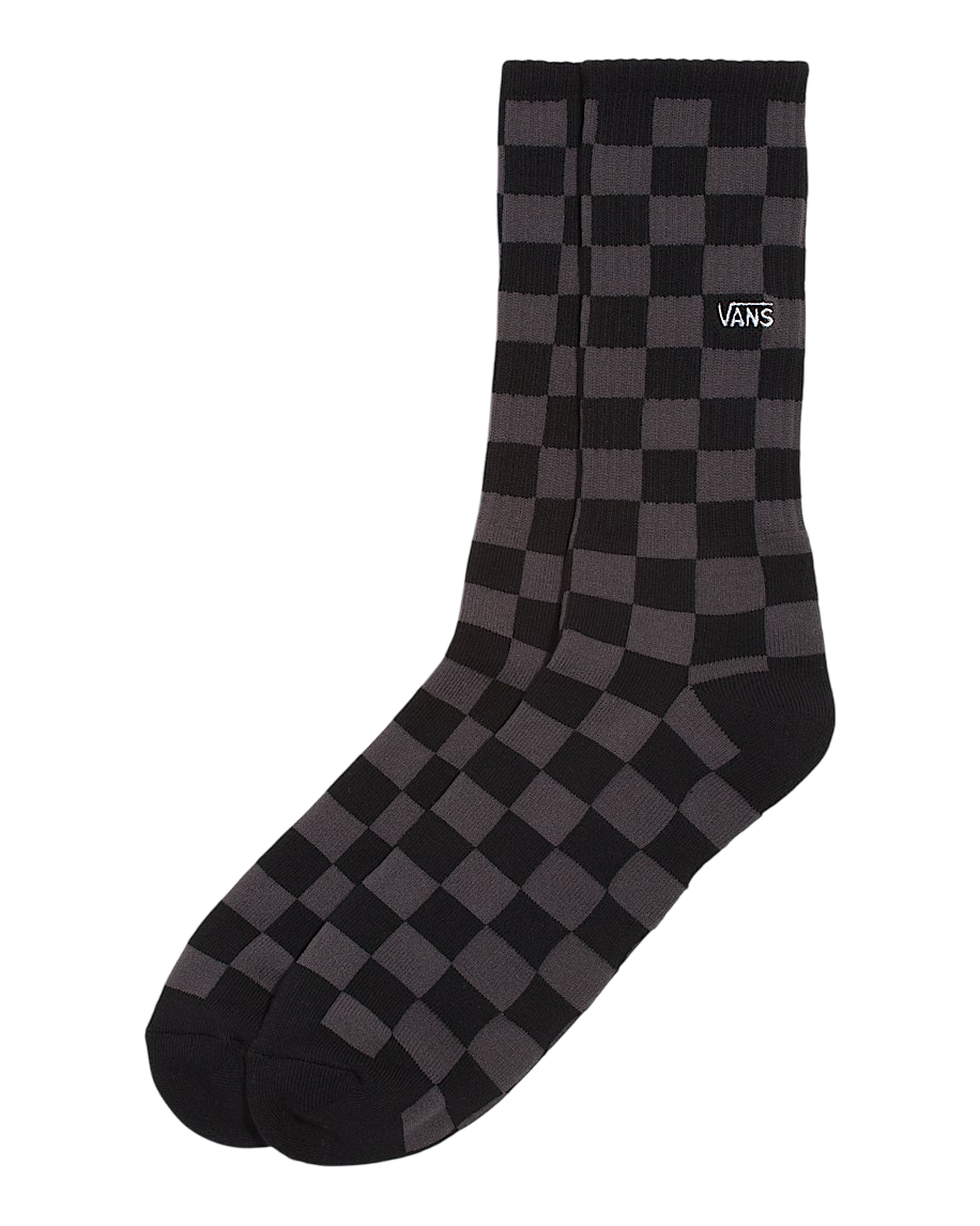 Chaussettes Montantes à Carreaux - Noir/Charbon