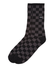 Chaussettes Montantes à Carreaux - Noir/Charbon