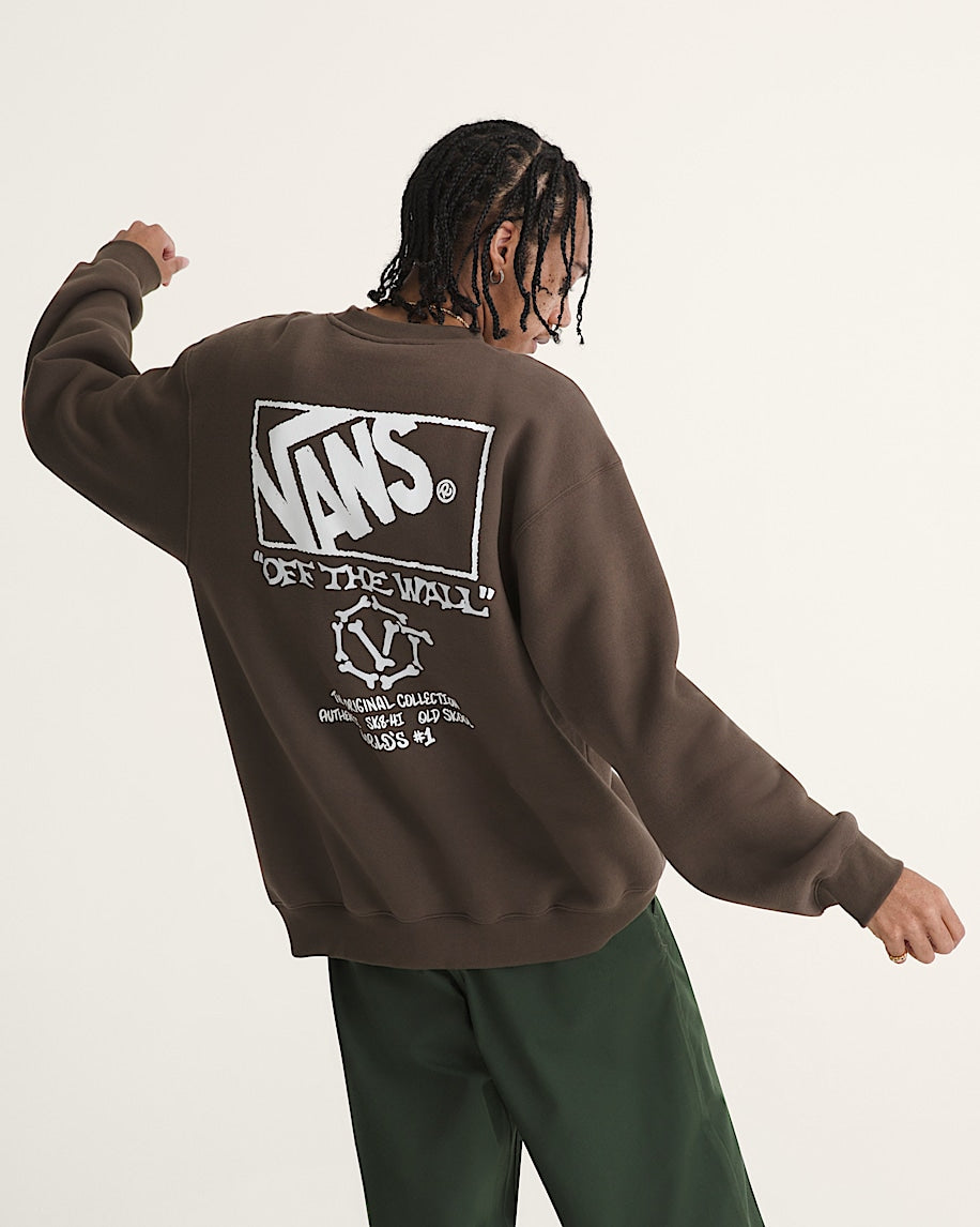 Circle Bones Formula Crew - Coal Brown
