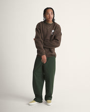 Circle Bones Formula Crew - Coal Brown