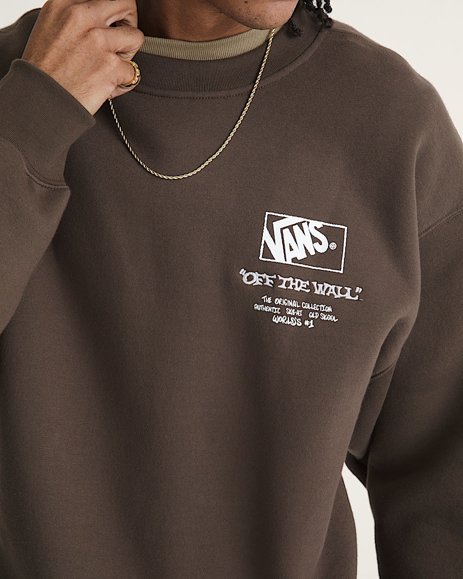 Circle Bones Formula Crew - Coal Brown