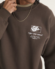 Circle Bones Formula Crew - Coal Brown