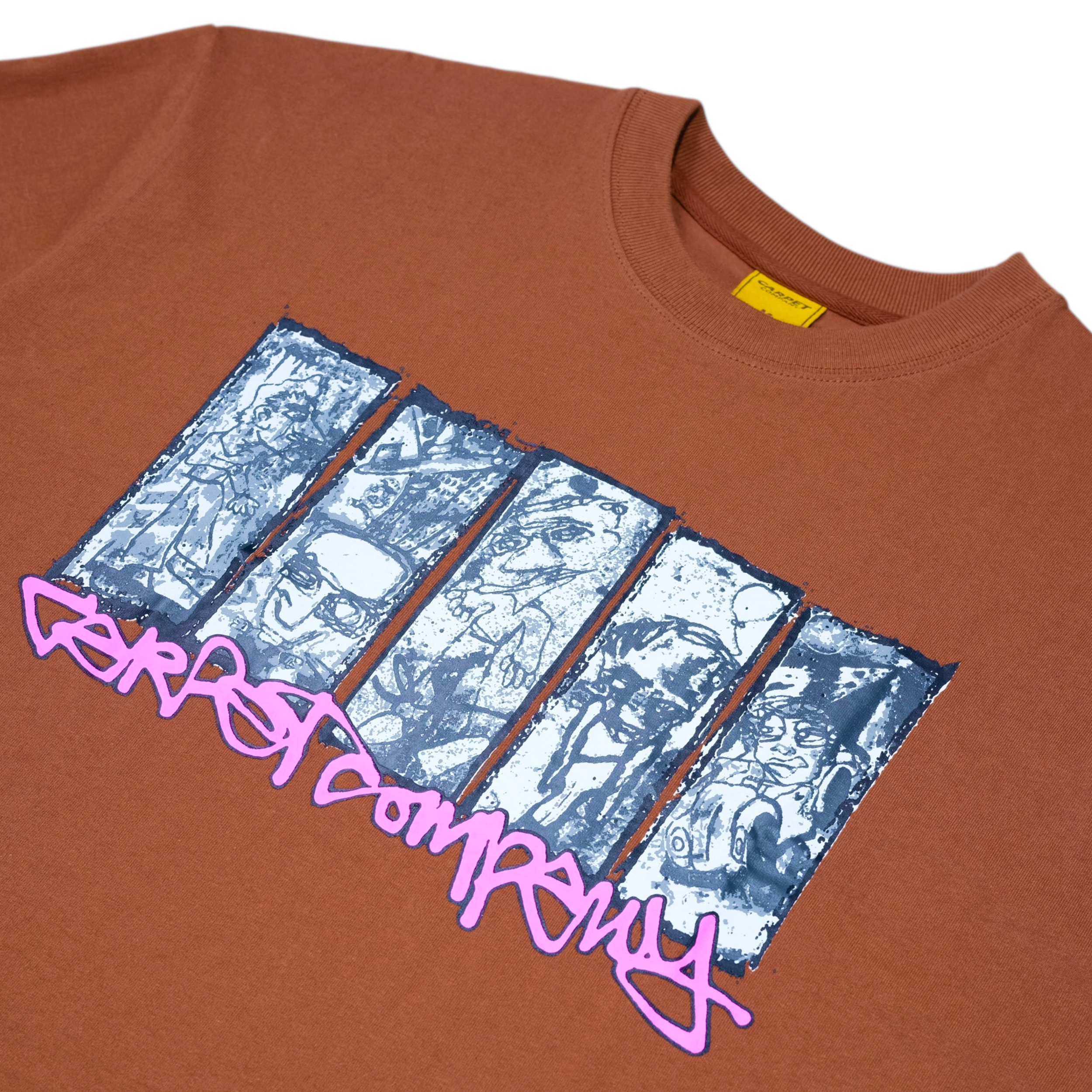 City T-Shirt - Marron