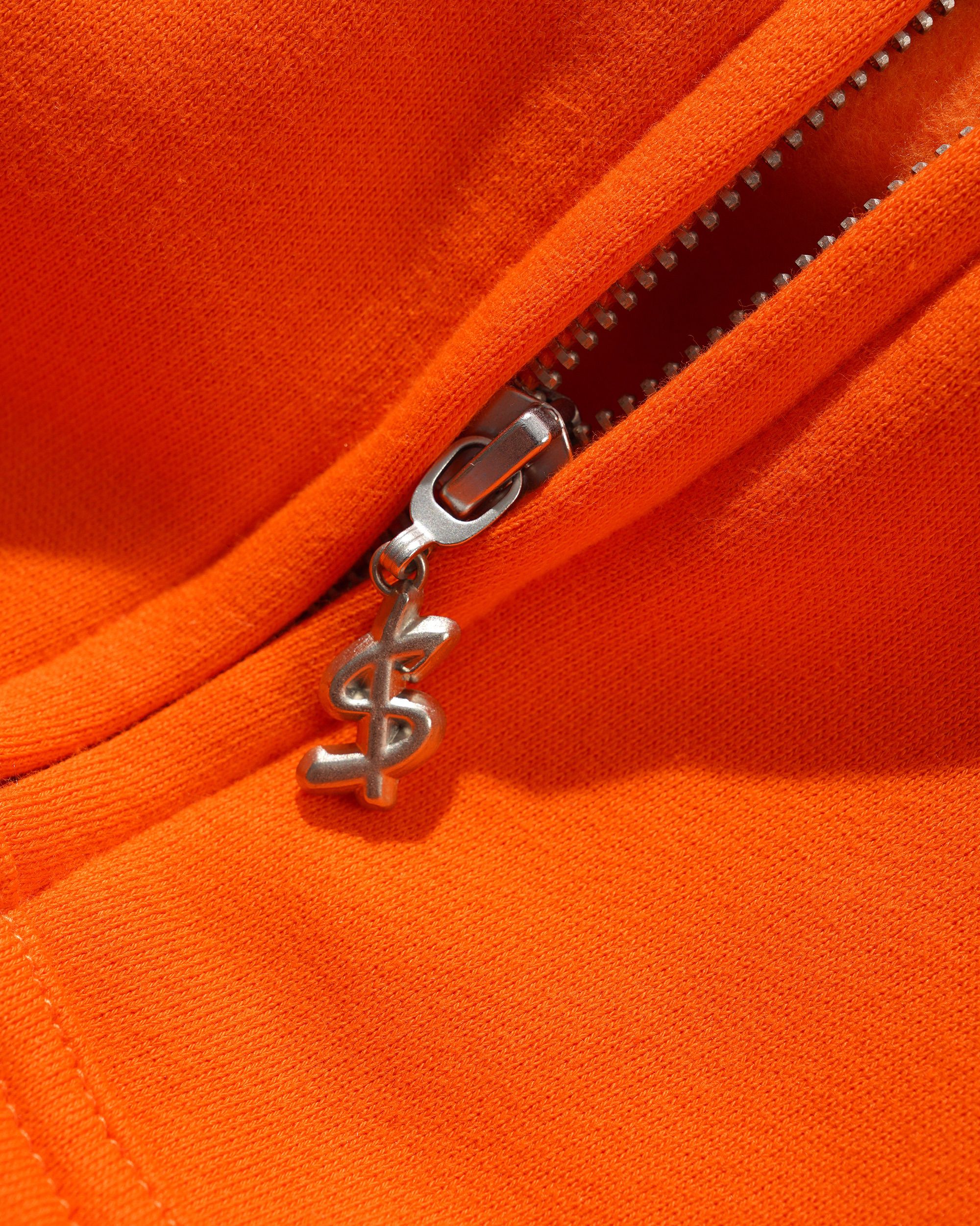 Currency Sweat à Capuche Zippé - Orange