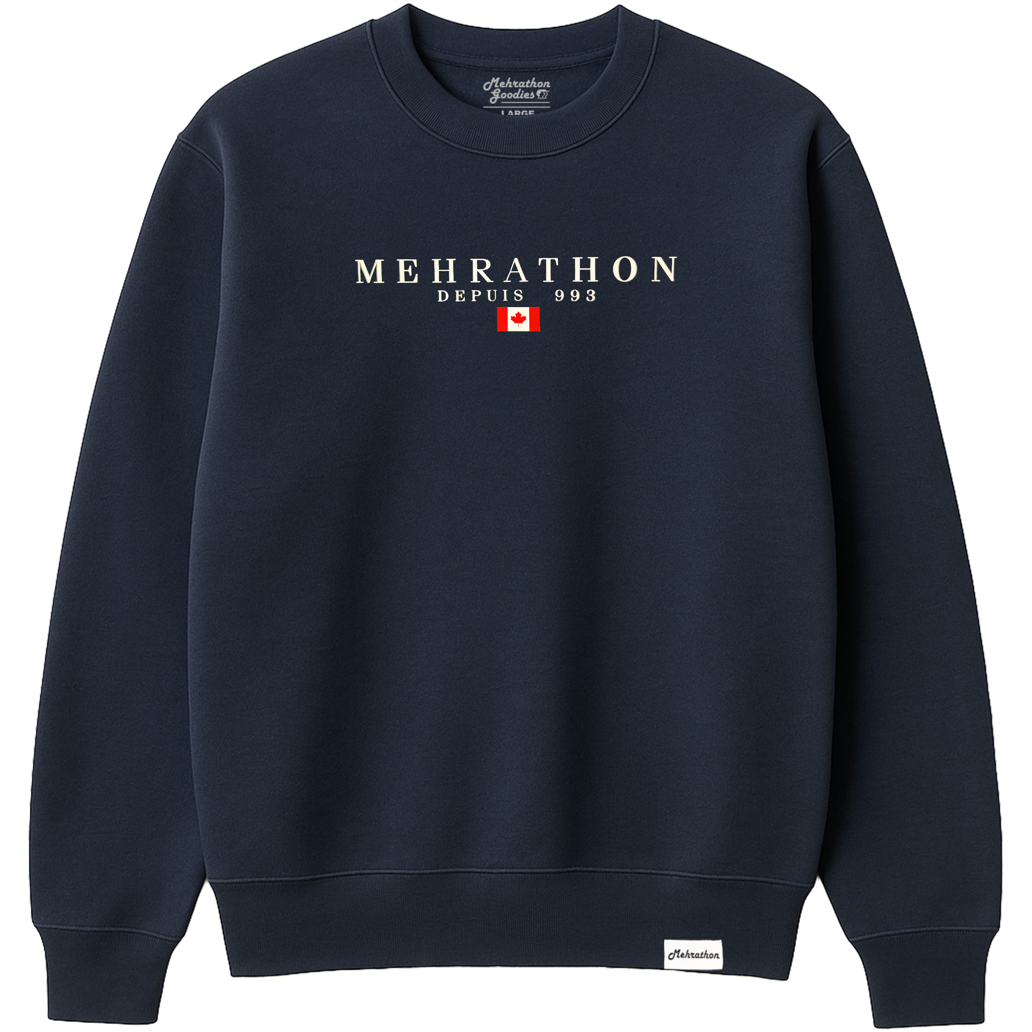 Depuis Crewneck - Navy