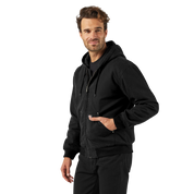 Hilham Canvas Bomber Jacket - Black (BLK)