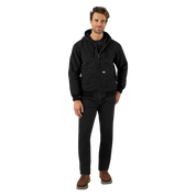 Hilham Canvas Bomber Jacket - Black (BLK)