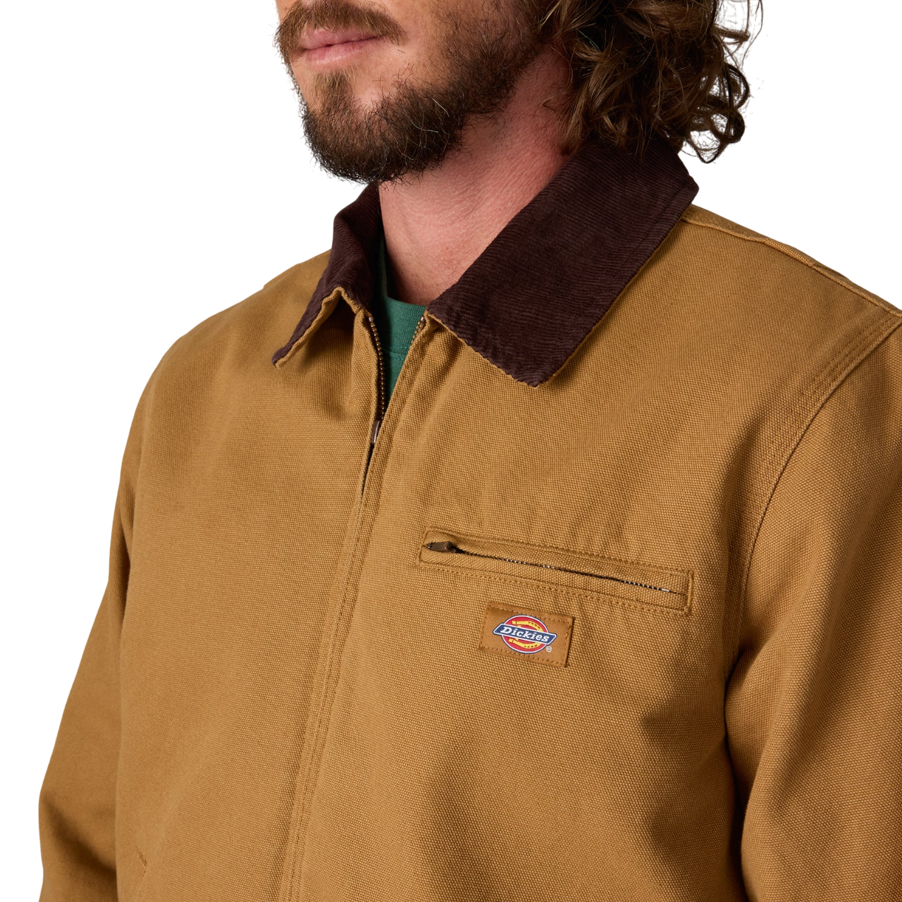 Blanket Veste Doublée en Toile - Marron Duck (0BD)