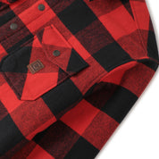 Durham Lined Jacket - Red/Black Buffalo Plaid