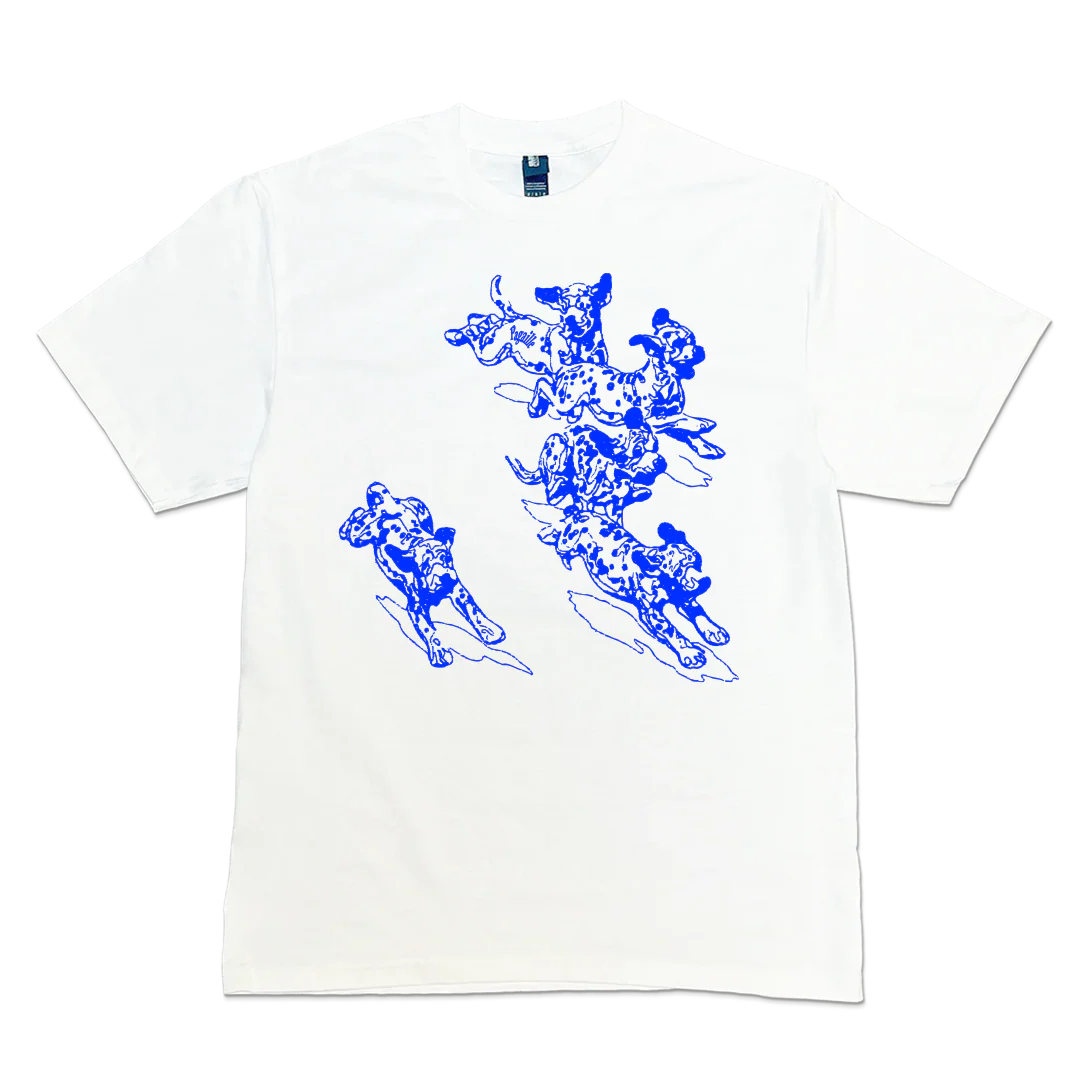 T-Shirt Dogs - Blanc