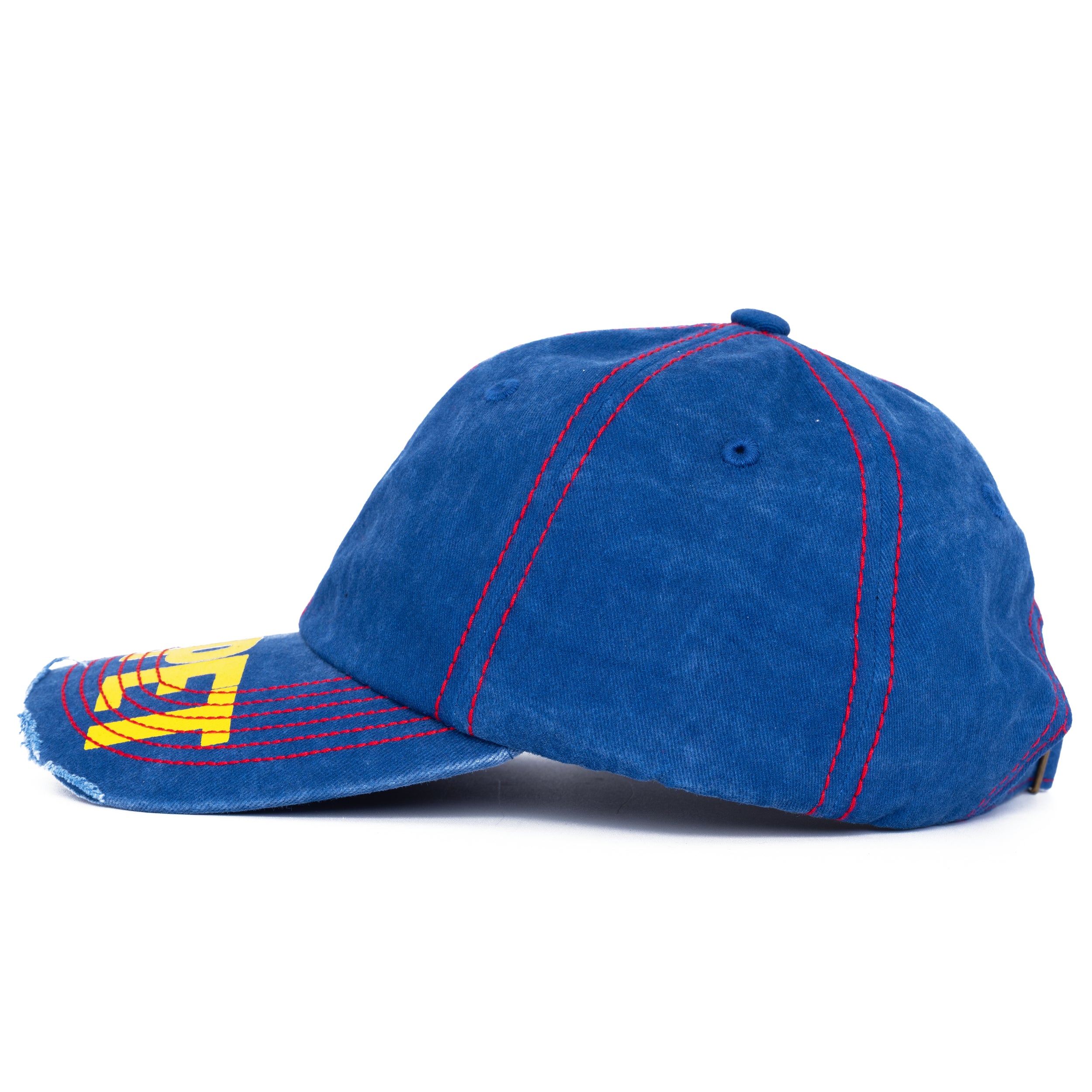 Carpet Distressed Hat - Blue