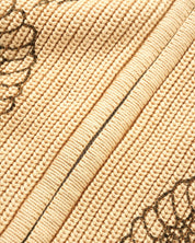 Dragon Pull Zippé en Maille - Sable