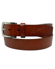 Premium Brown Leather Belt