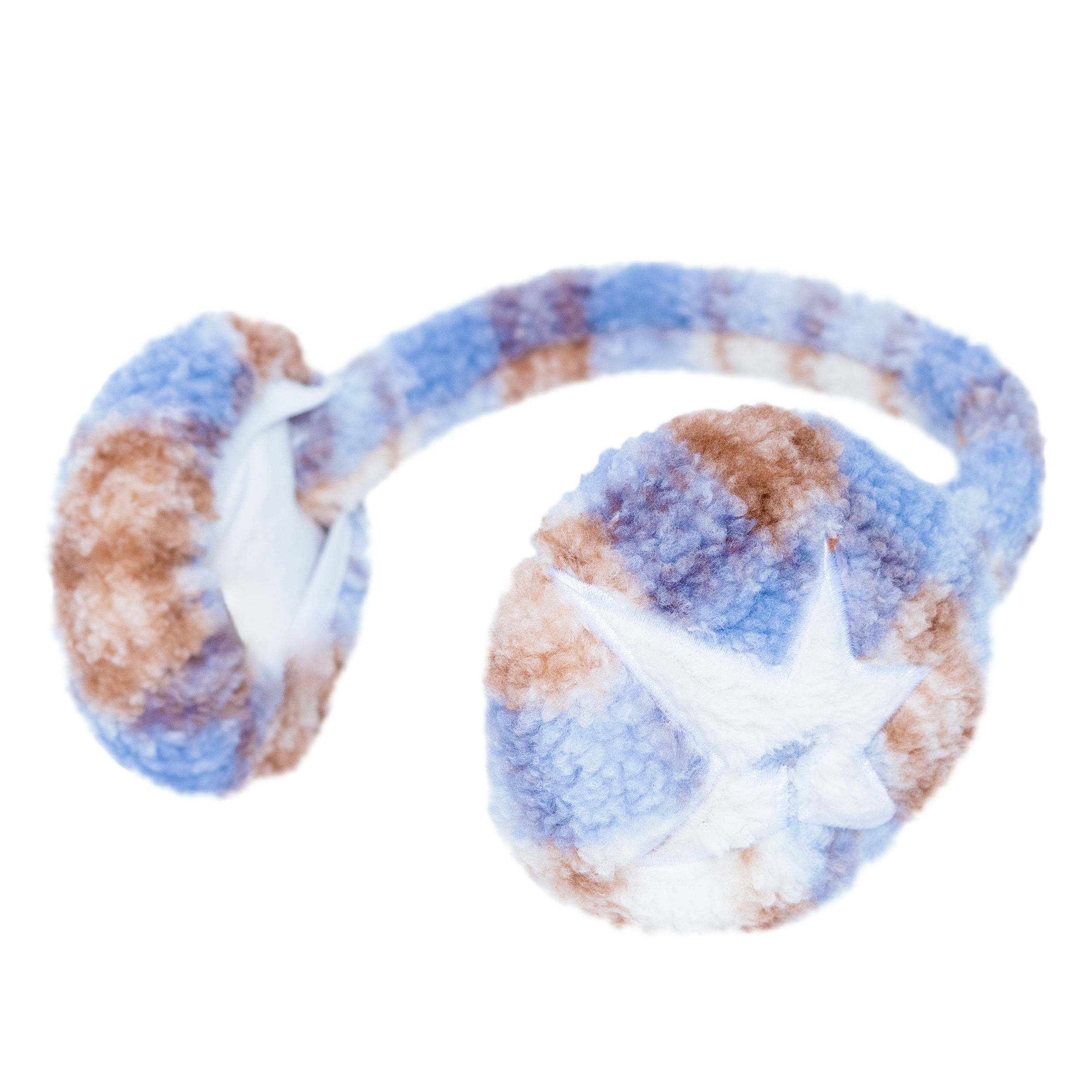 C-Star Cache-oreilles - Carreaux Bleus