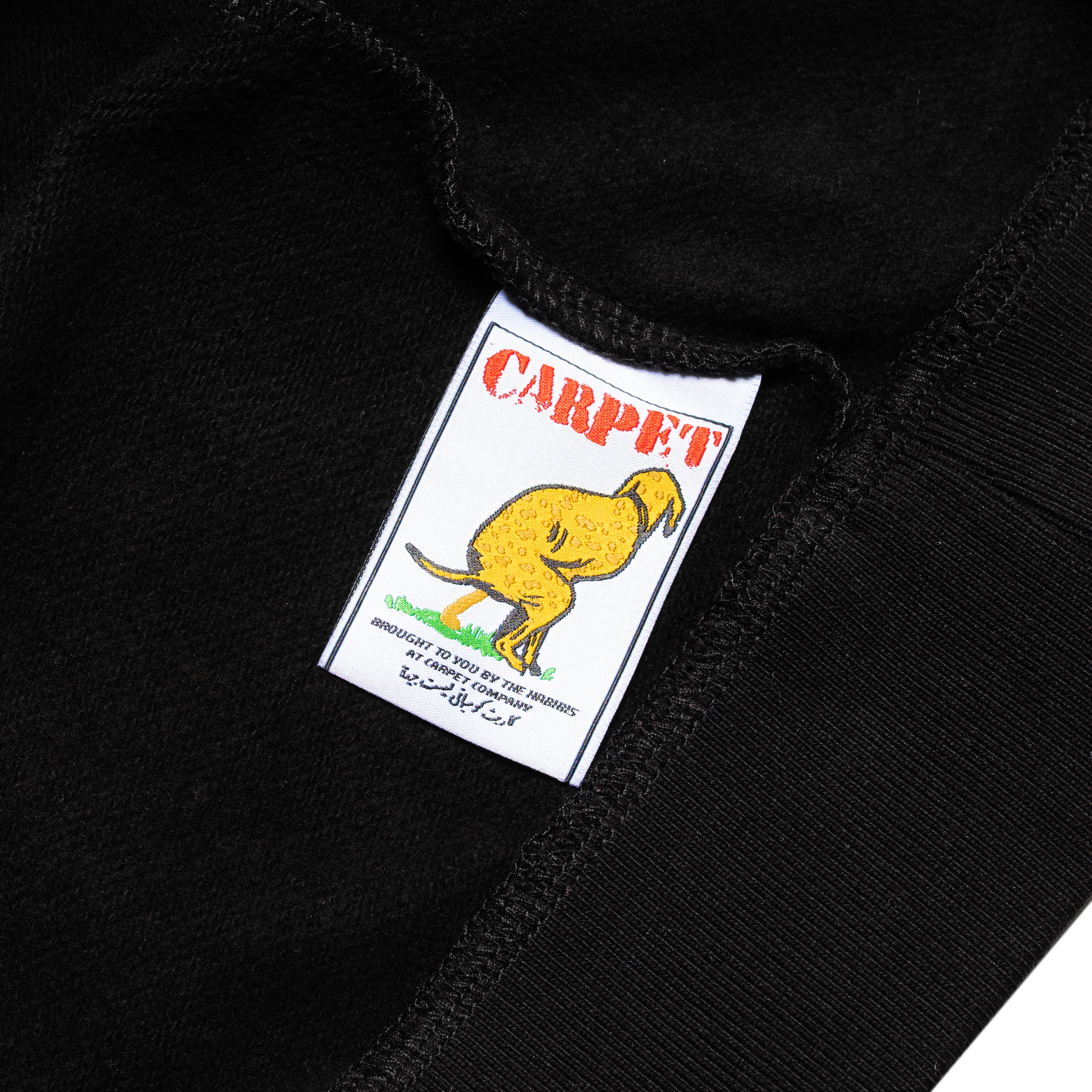 C-Star Embossed Hoodie - Black