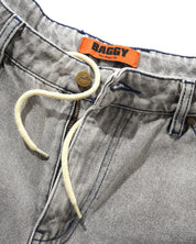 Encounter Jeans en Denim - Gris Doux Délavé