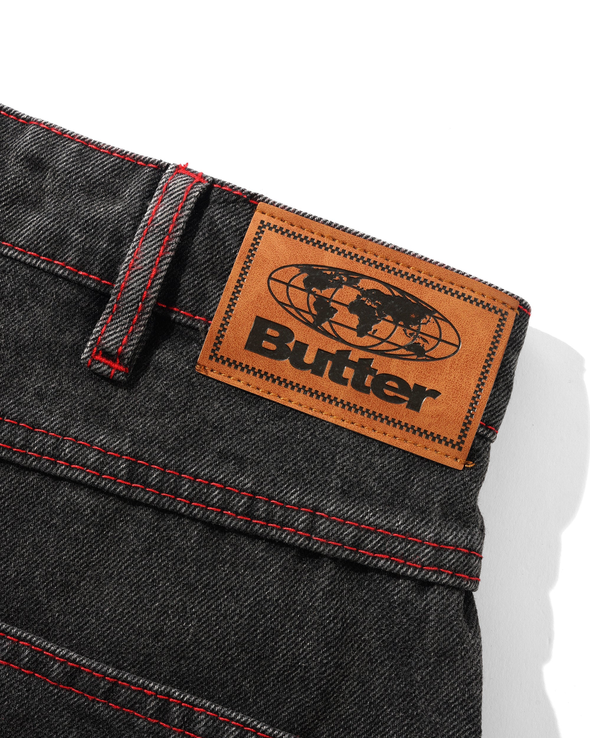 Encounter Denim Shorts - Tinted Washed Black