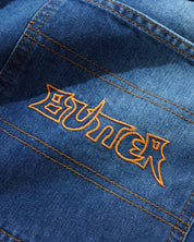 Encounter Denim Shorts - Washed Slub Blue