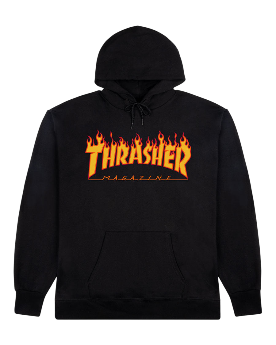 Flame Hoodie - Black