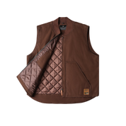 VT Gilet en Toile - Marron