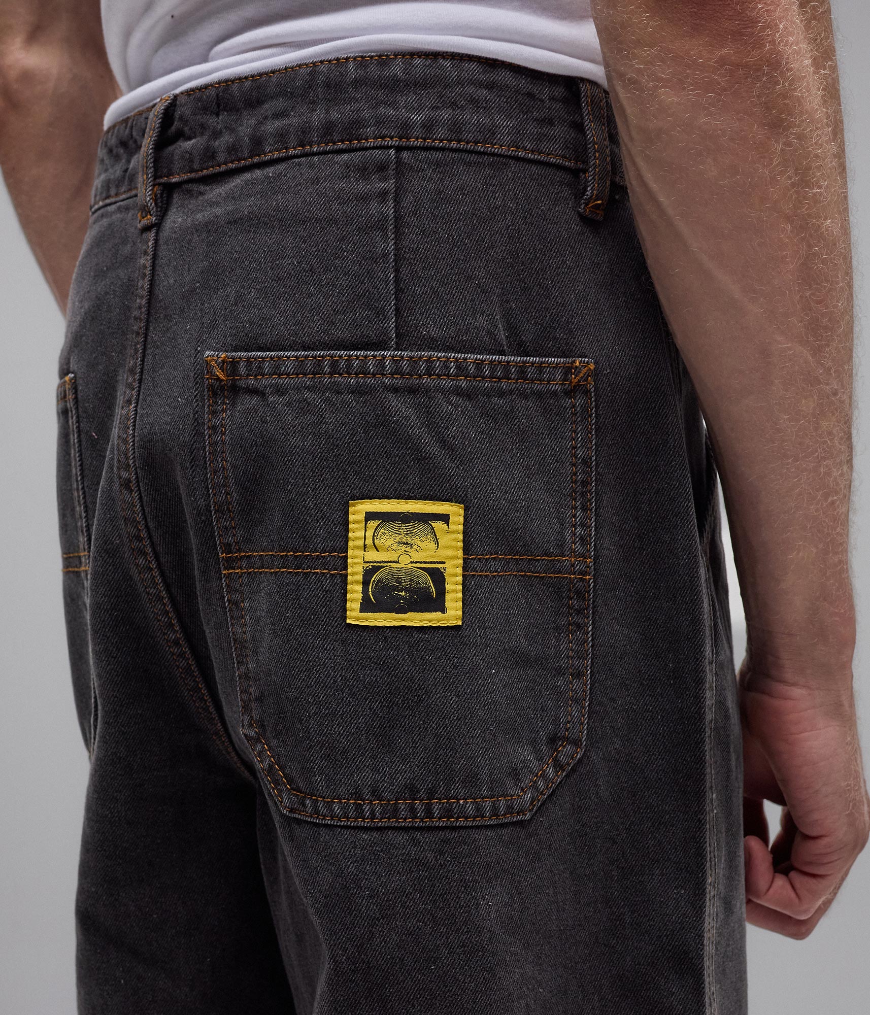 Reynolds Denim Pant - Washed Black