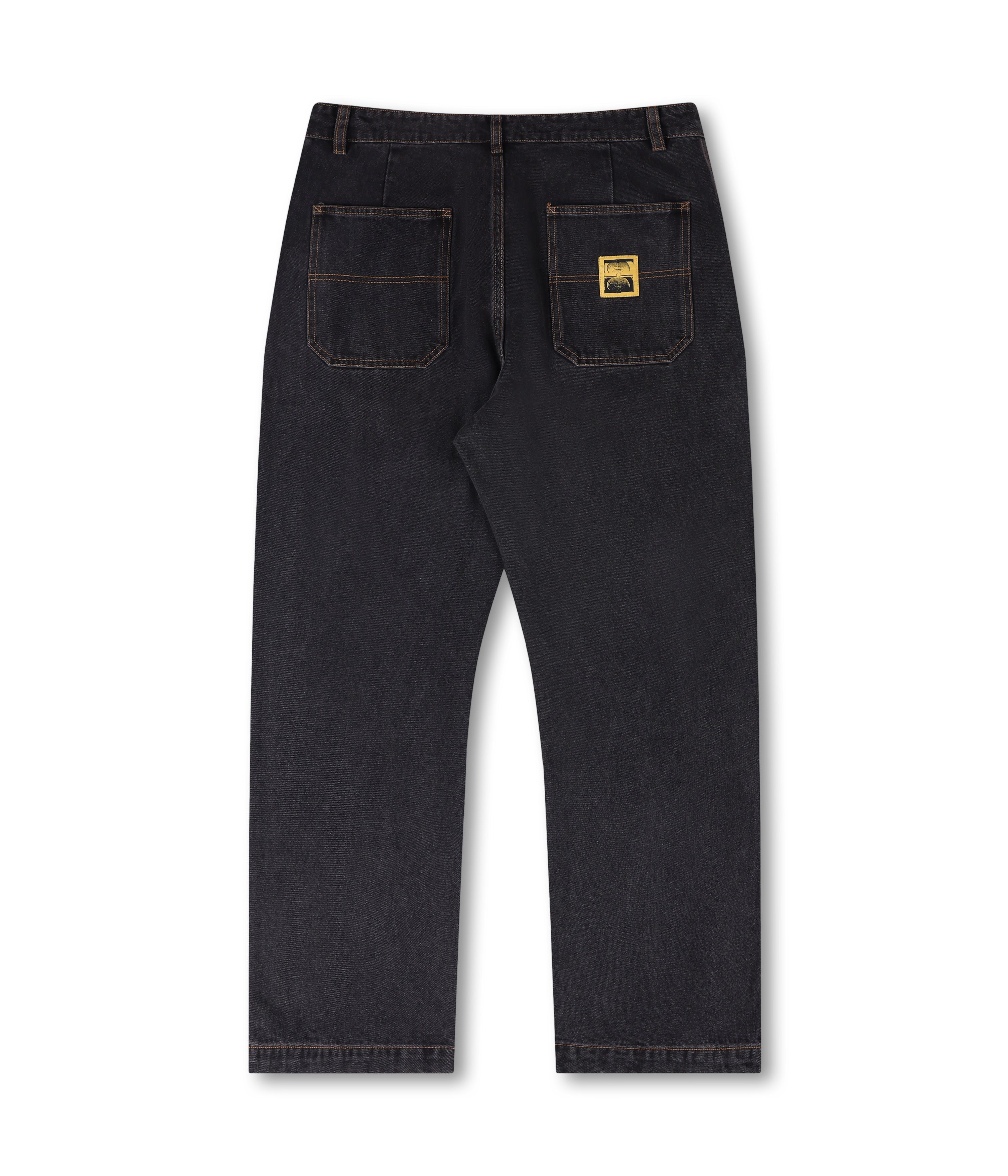 Reynolds Denim Pant - Washed Black