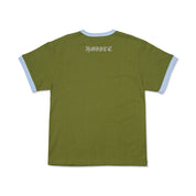 T-Shirt Teenage Smoker - Vert