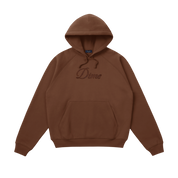 Cursive Logo Hoodie - Americano