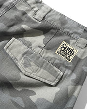 Halfway Shorts - Ripstop Camouflage Gris