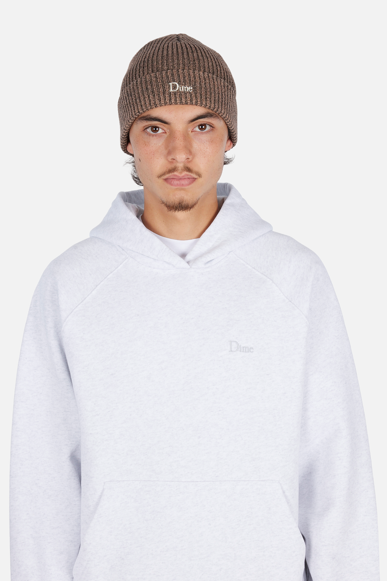 Tuque Côtelée à Revers - Chêne