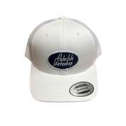Gas Station Retro Trucker Cap - White