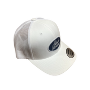 Gas Station Retro Trucker Cap - White