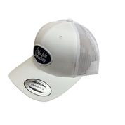 Gas Station Retro Trucker Cap - White