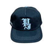 Casquette Snapback 5 Panneaux Stamp - Noir/Blanc/Gris